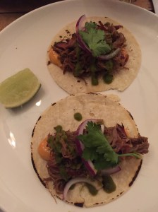 Goat tacos